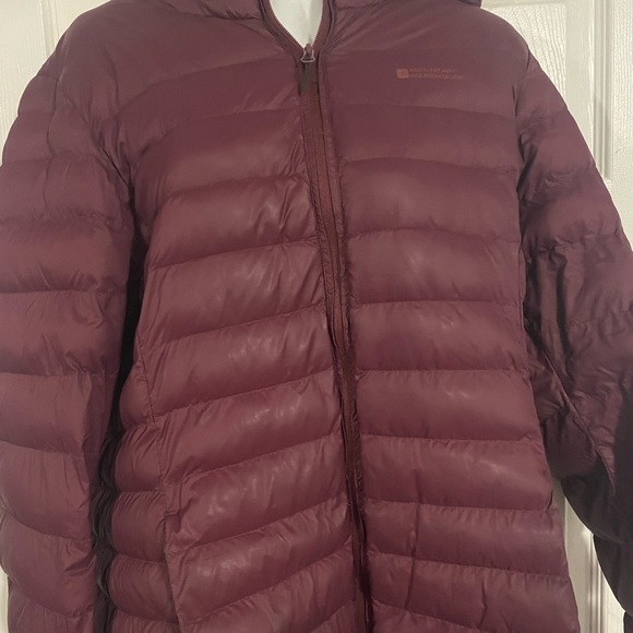 Mountain Warehouse Florence Women's burgundy long jacket size 14 - Picture 4 of 5